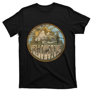 Yellowstone National Park Nature Mountains Hiking Outdoors T-Shirt