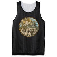 Yellowstone National Park Nature Mountains Hiking Outdoors Mesh Reversible Basketball Jersey Tank