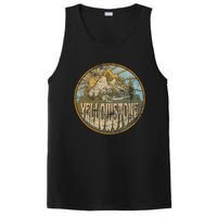 Yellowstone National Park Nature Mountains Hiking Outdoors PosiCharge Competitor Tank