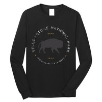 Yellowstone National Park Retro Vintage Graphic Long Sleeve Shirt