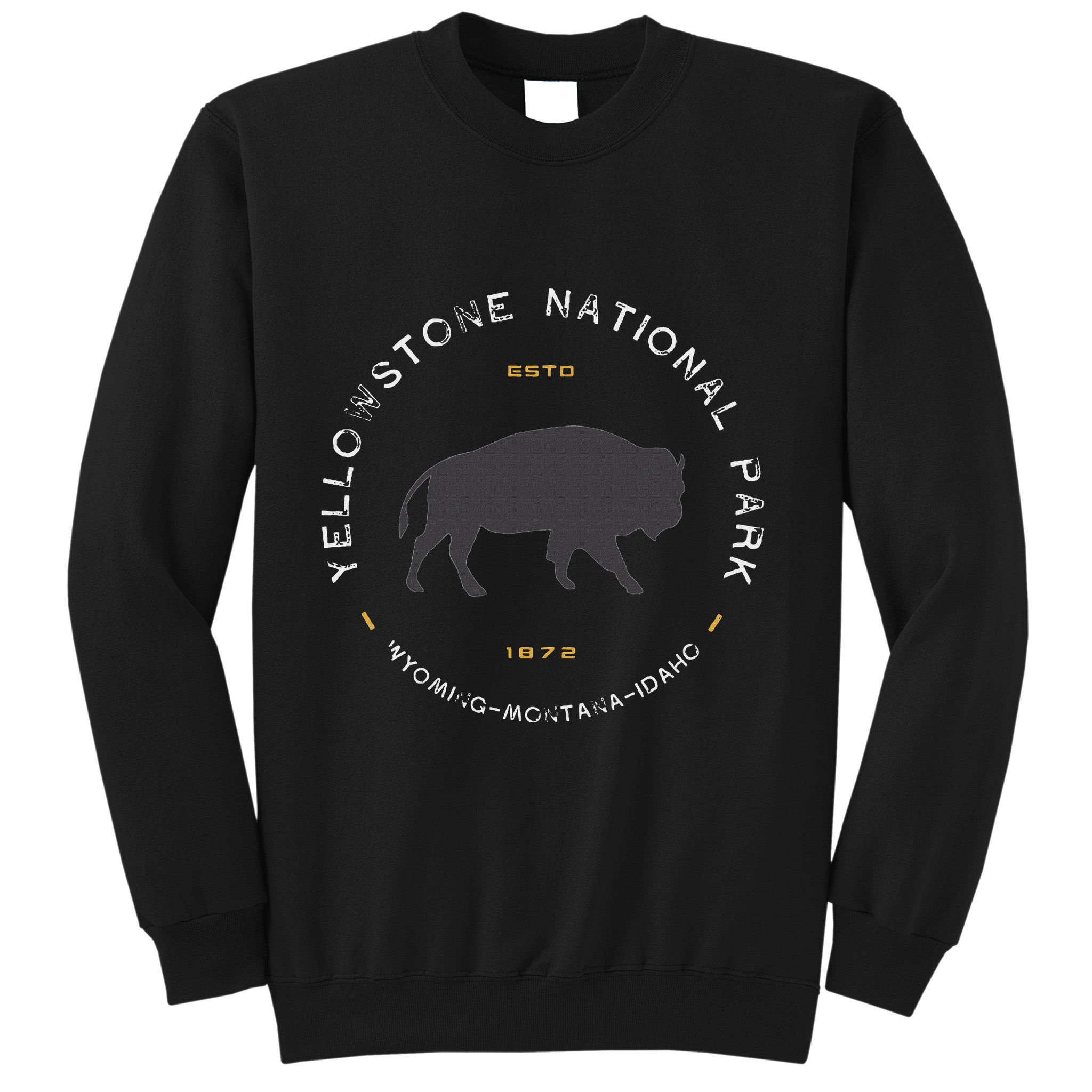 Yellowstone National Park Retro Vintage Graphic Sweatshirt
