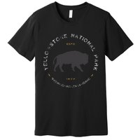 Yellowstone National Park Retro Vintage Graphic Premium T-Shirt