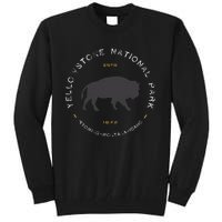 Yellowstone National Park Retro Vintage Graphic Tall Sweatshirt