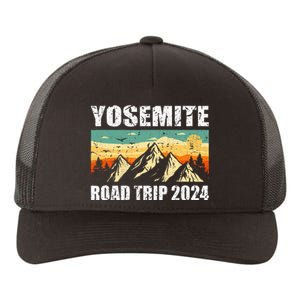 Yosemite National Park Travel Traveling 2024 Yupoong Adult 5-Panel Trucker Hat