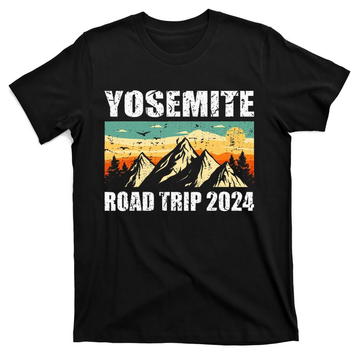 Yosemite National Park Travel Traveling 2024 T-Shirt