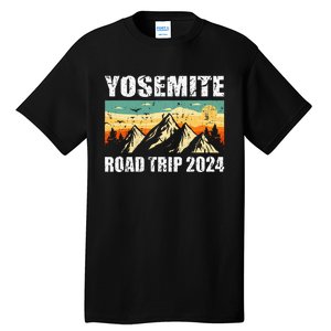 Yosemite National Park Travel Traveling 2024 Tall T-Shirt