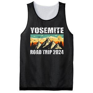 Yosemite National Park Travel Traveling 2024 Mesh Reversible Basketball Jersey Tank