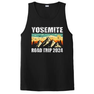 Yosemite National Park Travel Traveling 2024 PosiCharge Competitor Tank