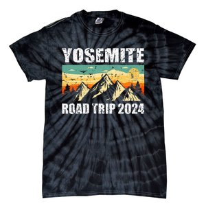 Yosemite National Park Travel Traveling 2024 Tie-Dye T-Shirt