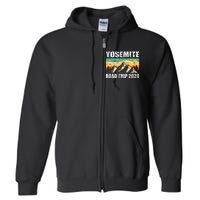 Yosemite National Park Travel Traveling 2024 Full Zip Hoodie