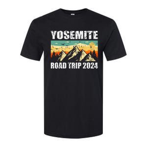 Yosemite National Park Travel Traveling 2024 Softstyle CVC T-Shirt