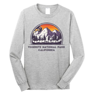 Yosemite National Park, California Rock Climbing Hiking Long Sleeve Shirt