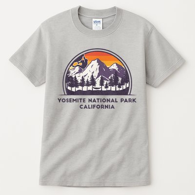 Yosemite National Park, California Rock Climbing Hiking Tall T-Shirt