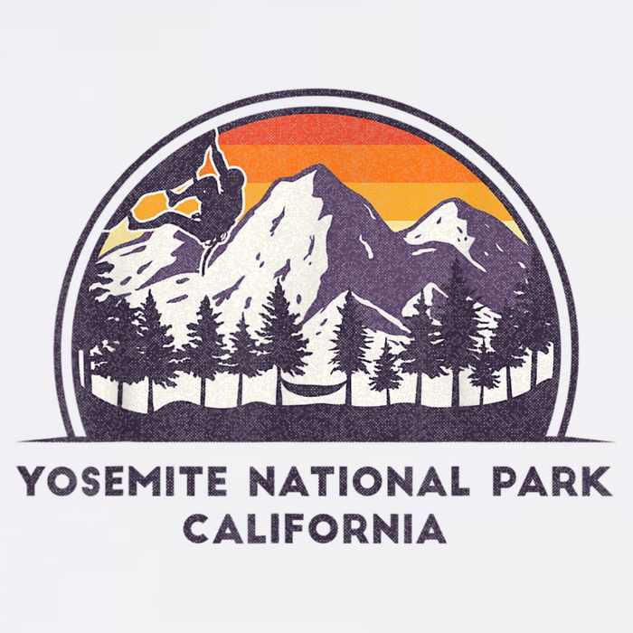 Yosemite National Park, California Rock Climbing Hiking Doggie Tank