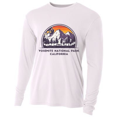 Yosemite National Park, California Rock Climbing Hiking Cooling Performance Long Sleeve Crew