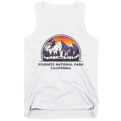 Yosemite National Park, California Rock Climbing Hiking Tank Top