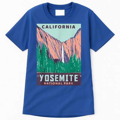 Yosemite National Park US Vintage USA California Parks Gift Tall T-Shirt