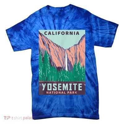 Yosemite National Park US Vintage USA California Parks Gift Tie-Dye T-Shirt