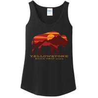 Yellowstone National Park Family Road Trip 2024 Matching Ladies Essential Tank