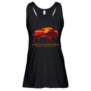 Yellowstone National Park Family Road Trip 2024 Matching Ladies Essential Flowy Tank