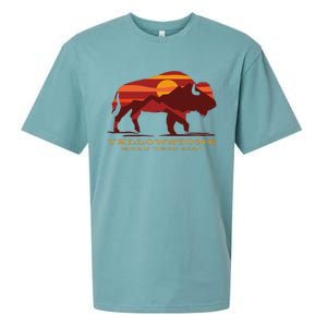 Yellowstone National Park Family Road Trip 2024 Matching Sueded Cloud Jersey T-Shirt