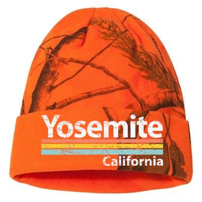 Yosemite National Park California Retro Stripes Classic Kati Licensed 12" Camo Beanie