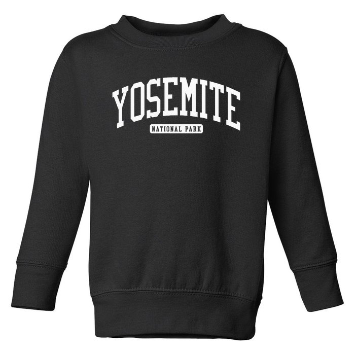 Yosemite National Park College Toddler Sweatshirt