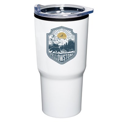 Yellowstone National Park Bear Nature Hiking Outdoors Tumbler