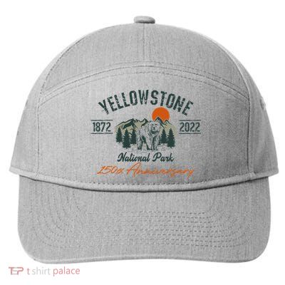 Yellowstone National Park 150th Anniversary Memorabilia Long Sleeve 7-Panel Snapback Hat