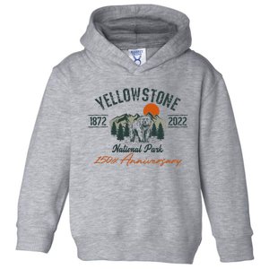 Yellowstone National Park 150th Anniversary Memorabilia Long Sleeve Toddler Hoodie