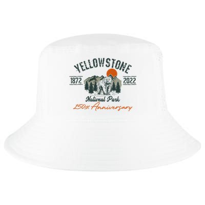 Yellowstone National Park 150th Anniversary Memorabilia Long Sleeve Cool Comfort Performance Bucket Hat