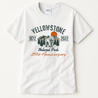 Yellowstone National Park 150th Anniversary Memorabilia Long Sleeve Tall T-Shirt