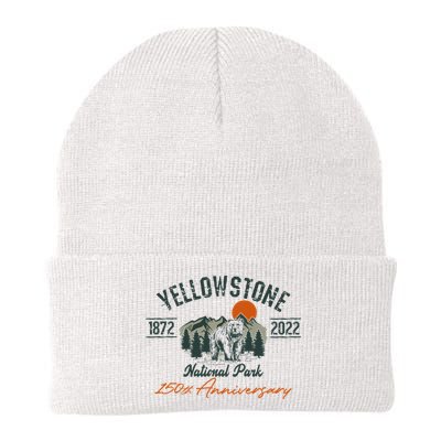 Yellowstone National Park 150th Anniversary Memorabilia Long Sleeve Beanie