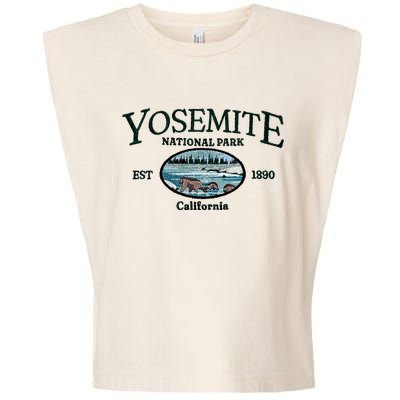 Yosemite National Park Garment-Dyed Women's Muscle Tee