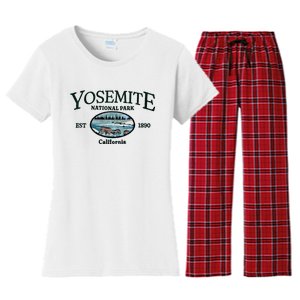 Yosemite National Park Women's Flannel Pajama Set