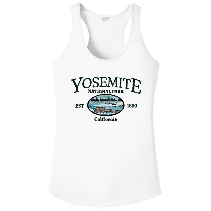 Yosemite National Park Ladies PosiCharge Competitor Racerback Tank