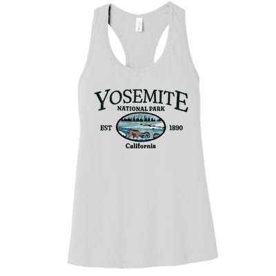 Yosemite National Park Women's Racerback Tank