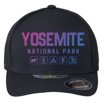 Yosemite National Park Cute Gift Flexfit Unipanel Trucker Cap