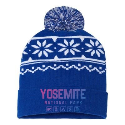 Yosemite National Park Cute Gift USA-Made Snowflake Beanie