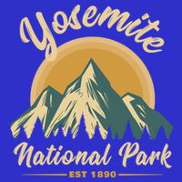 Yosemite National Park Vintage Gift Long Sleeve Shirt