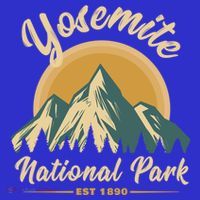 Yosemite National Park Vintage Gift Baby Bodysuit