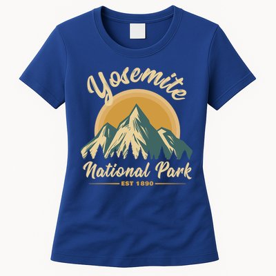 Yosemite National Park Vintage Gift Womens T-Shirt