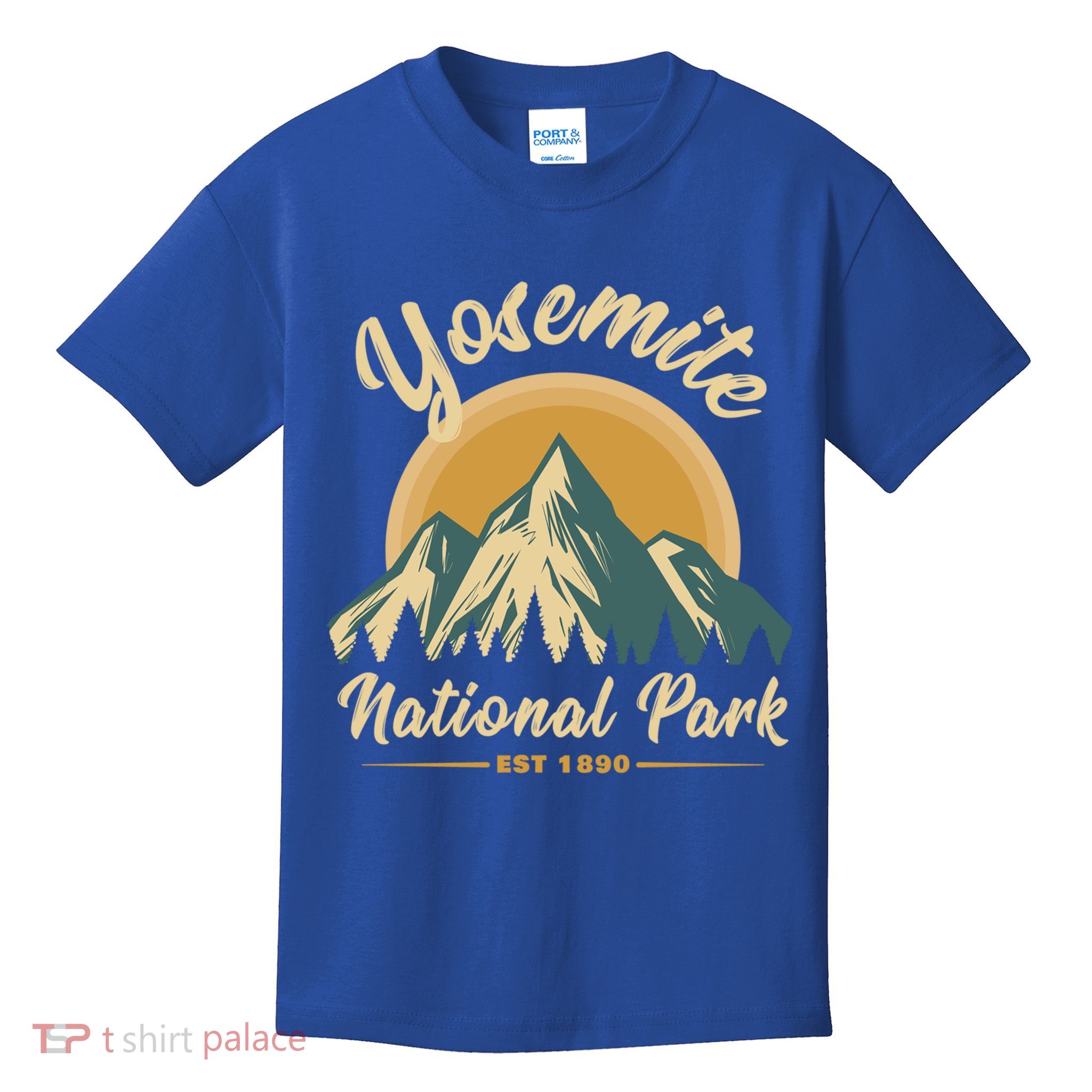 Yosemite National Park Vintage Gift Kids T-Shirt