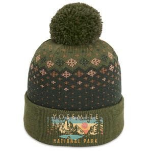 Yosemite National Park The Baniff Cuffed Pom Beanie