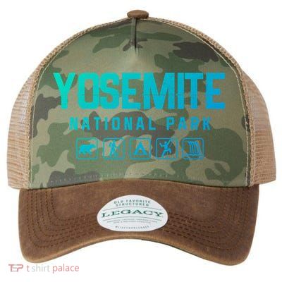 Yosemite National Park Great Gift Legacy Tie Dye Trucker Hat