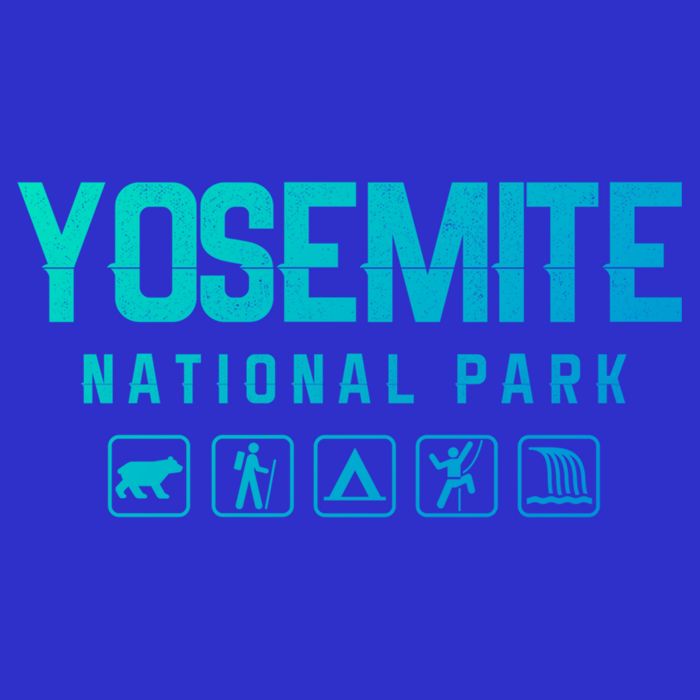Yosemite National Park Great Gift Zip Tote Bag
