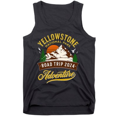 Yellowstone National Park Road Trip 2024 Tank Top