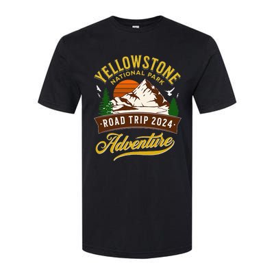 Yellowstone National Park Road Trip 2024 Softstyle® CVC T-Shirt