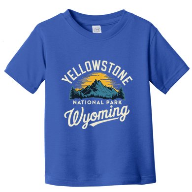Yellowstone National Park Wyoming Souvenir Toddler T-Shirt