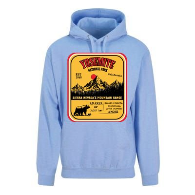 Yosemite National Park California Unisex Surf Hoodie